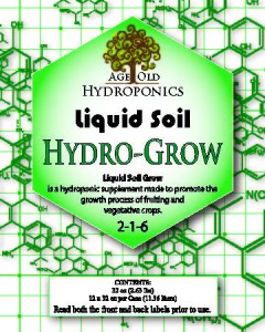 Age Old Hydroponics – Liquid Soil Hydro-Grow