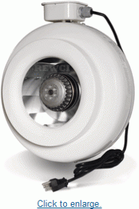 Ostberg CK6C 487 CFM Inline Centrifugal Duct Fan