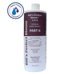 Bill’s Perfect Bloom Hydroponic Nutrient Solution Part ll