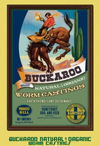 Buckaroo Brand Natural and Organic Worm Castings
