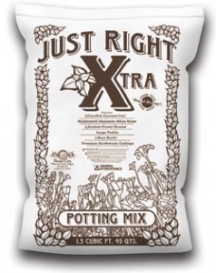 Just Right Xtra All Organic Potting Mix
