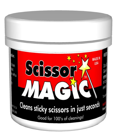 Scissor Magic – one-handed scissor cleaner