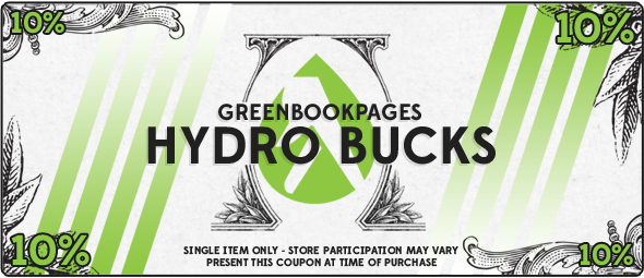 10% Off Hydroponic Coupon - GreenBookPages